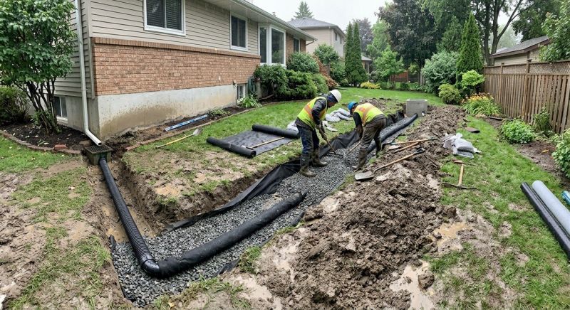 Landscape Drainage in Birmingham, AL