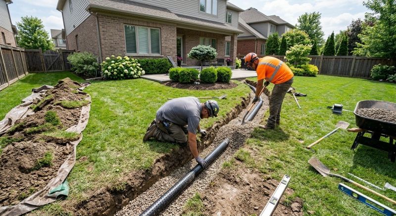 Lawn Drainage in Birmingham, AL