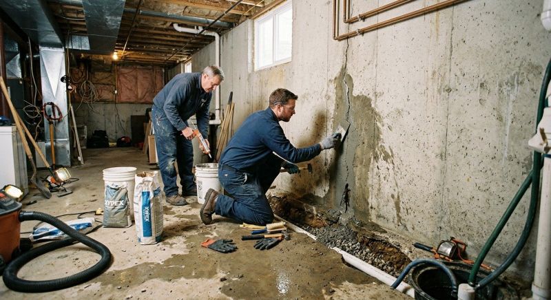 Leaking Basement Repair in Tuscaloosa, AL
