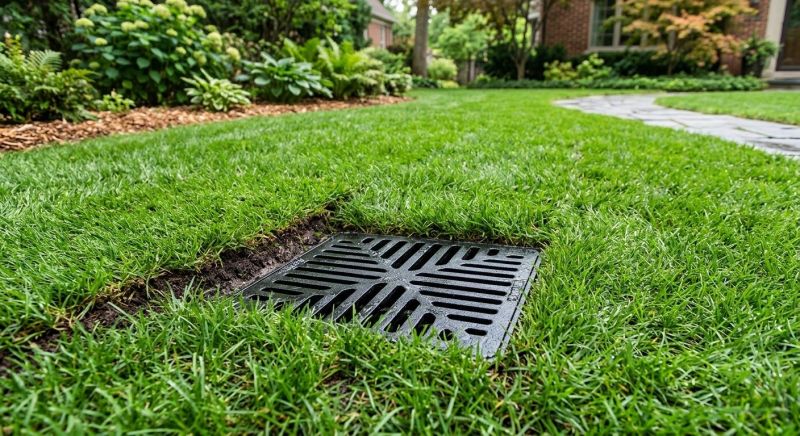 Outdoor Drain Installation in Birmingham, AL