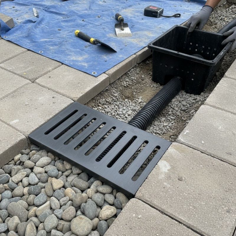 Patio Drain Installation in Tuscaloosa, AL