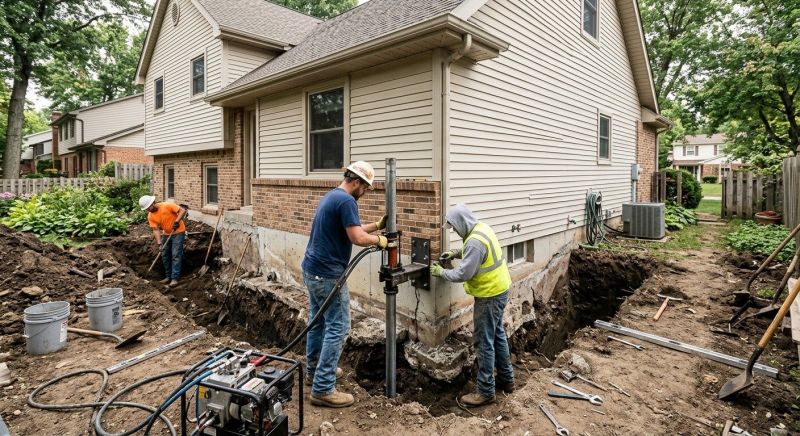 Residential Foundation Repair in Columbus, OH