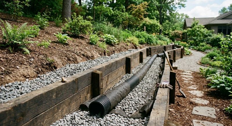 Retaining Wall Drainage in Birmingham, AL