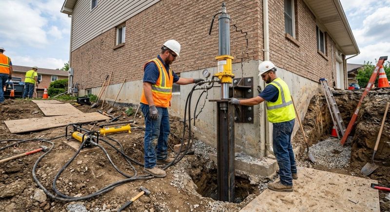 Settling Foundation Service in Columbus, OH