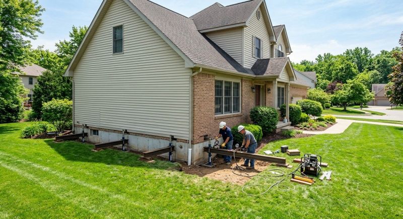 Settling Foundation Service in Columbus, OH