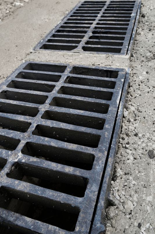 Sidewalk Drainage Installation in Tuscaloosa, AL
