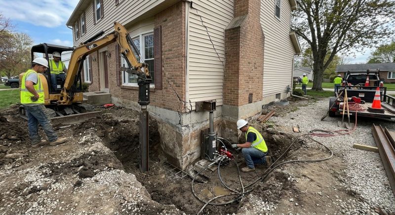Sinking Foundation Repair in Tampa, FL