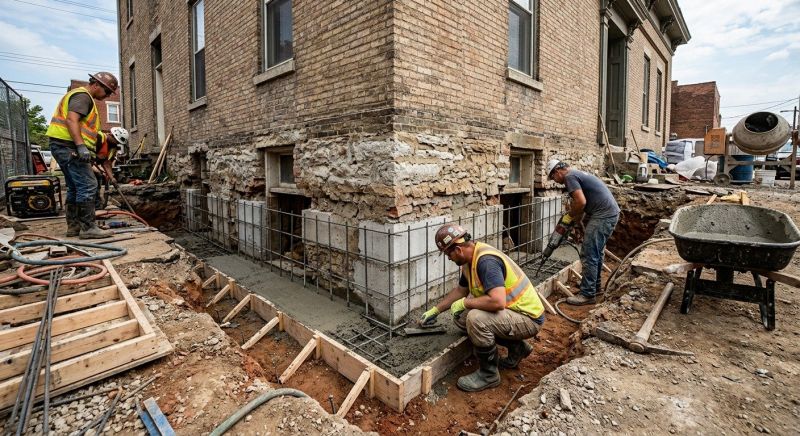 Structural Underpinning in Columbus, OH