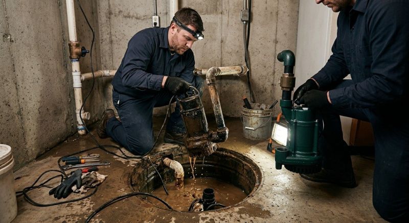 Sump Pump Installation in Birmingham, AL
