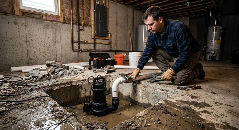 Sump Pump Installation in Boston, MA