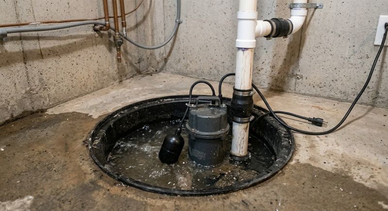 Sump Pump Plumbing in Providence, RI