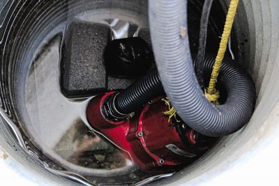 Sump Pump Relocation in Manchester, NH