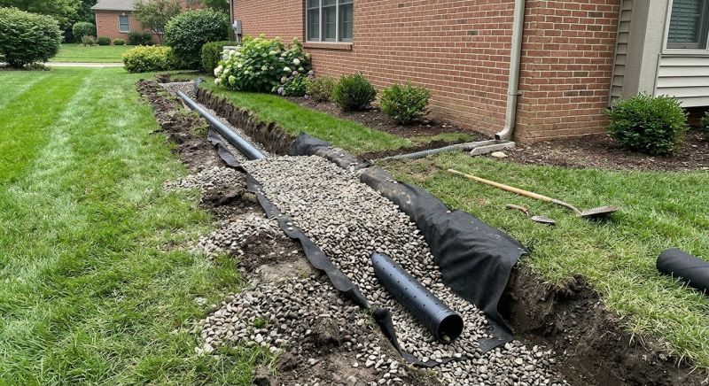 Trench Drain Installation in Birmingham, AL