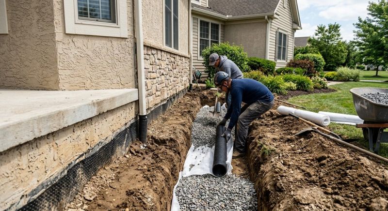 Trench Drain Installation in Tuscaloosa, AL