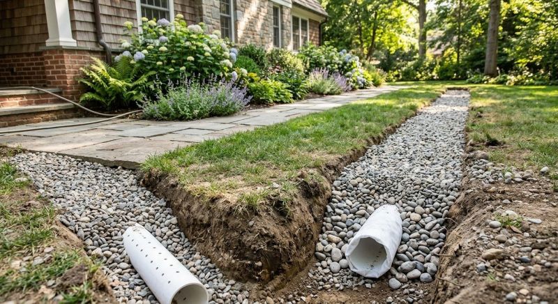 Trench Drain Installation in Tuscaloosa, AL