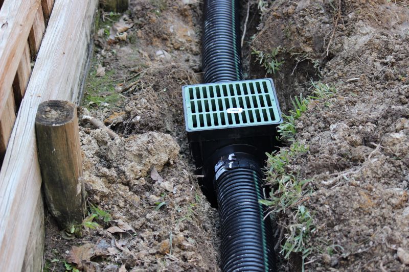 Completed Drain System
