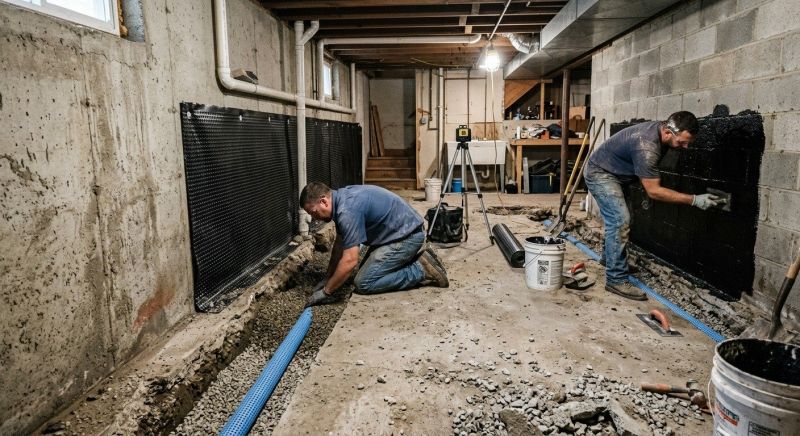 Wet Basement Solutions in Montgomery, AL