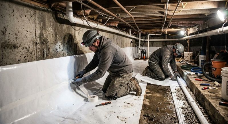 Wet Basement Solutions in Birmingham, AL