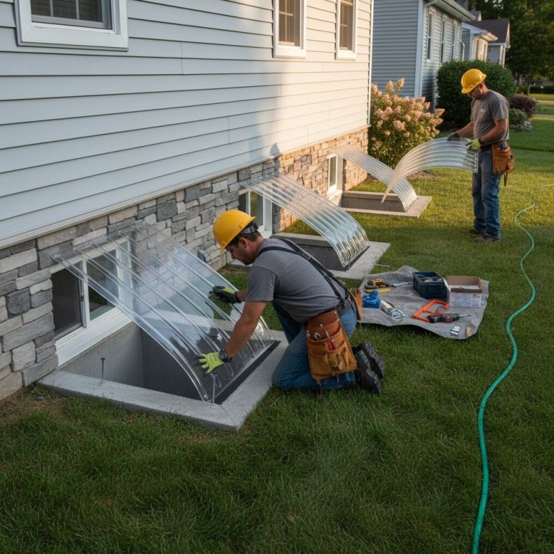 Window Well Installation in Conroe, TX