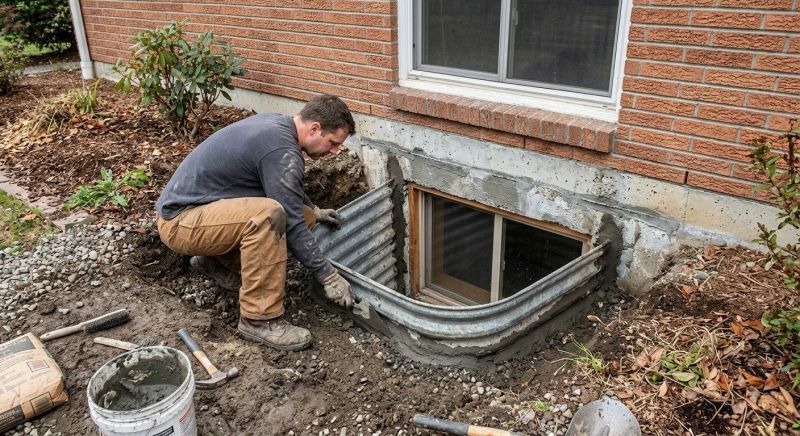 Window Wells Repair in Conroe, TX