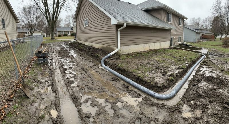 Yard Drain Installation in Tuscaloosa, AL
