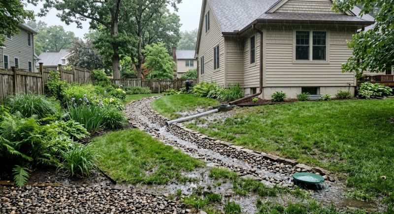 Yard Drainage Improvement in Birmingham, AL