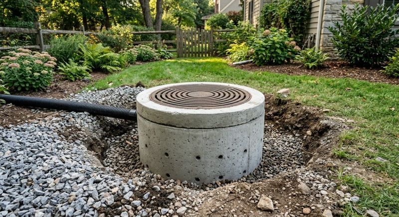 Yard Dry Well Installation in Birmingham, AL