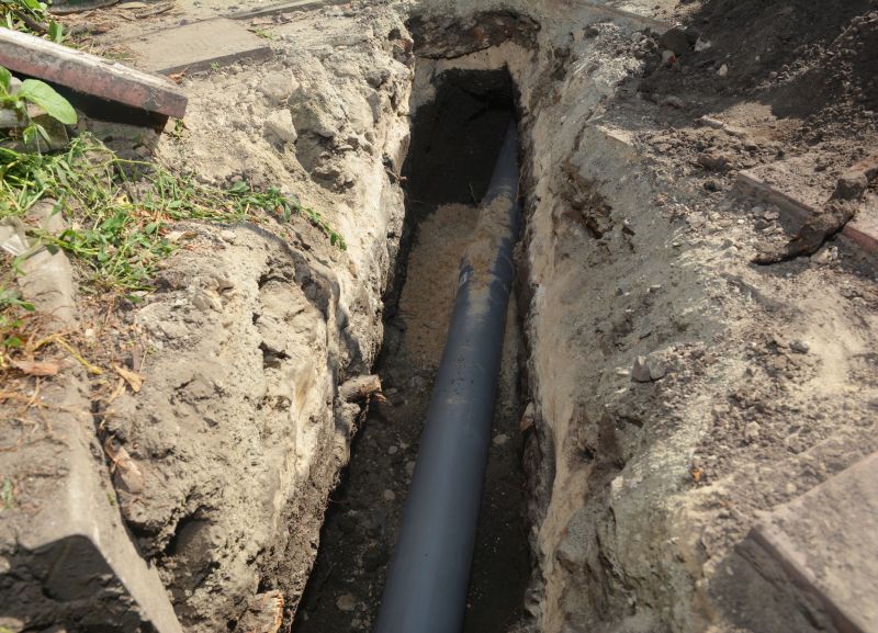 trench drain installation and repair